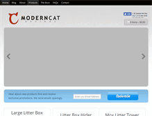 Tablet Screenshot of moderncatdesigns.com